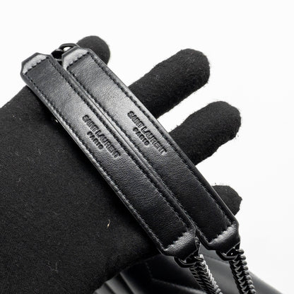 Saint Laurent/YSL Medium Loulou Shoulder Bag Calfskin So Black