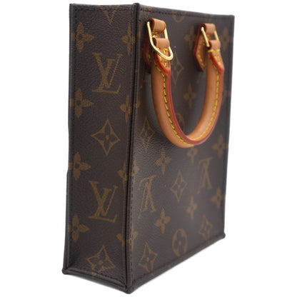 Louis-vuitton Monogram Canvas Petit Sac Plat Bag