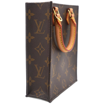 Louis-vuitton Monogram Canvas Petit Sac Plat Bag