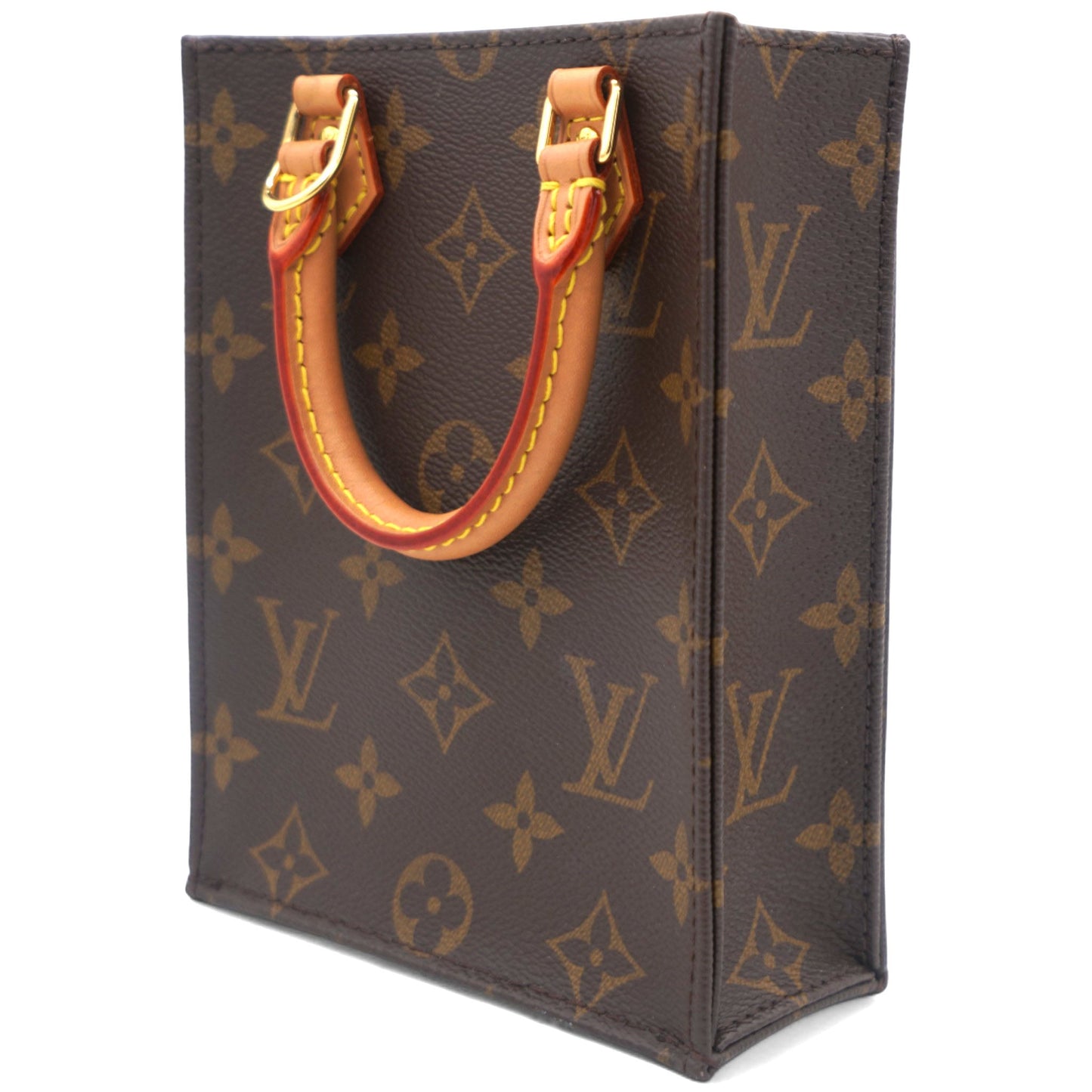 Louis-vuitton Monogram Canvas Petit Sac Plat Bag