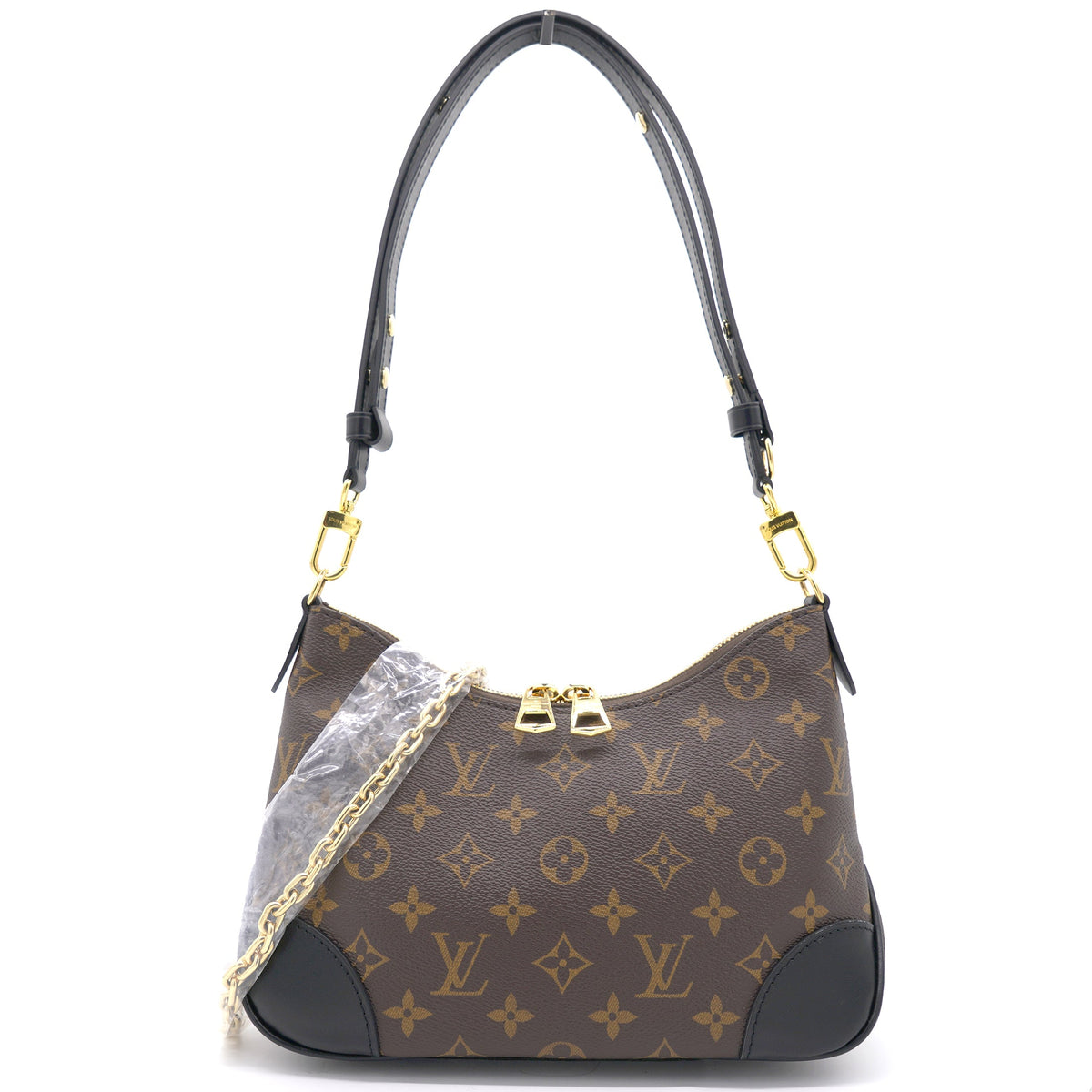 Louis-vuitton Monogram Boulogne NM Black