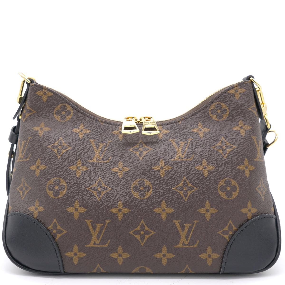 Louis-vuitton Monogram Boulogne NM Black
