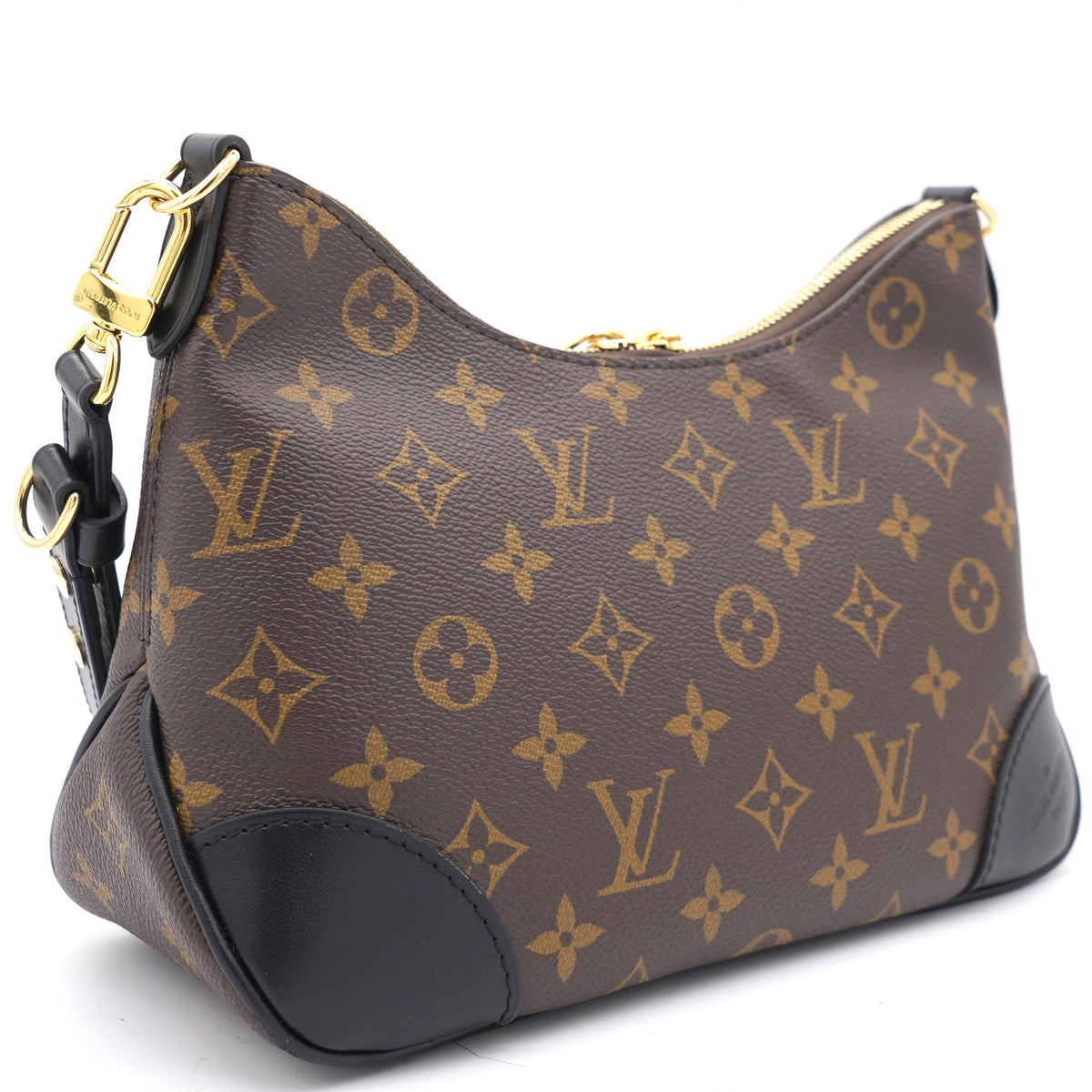 Louis-vuitton Monogram Boulogne NM Black