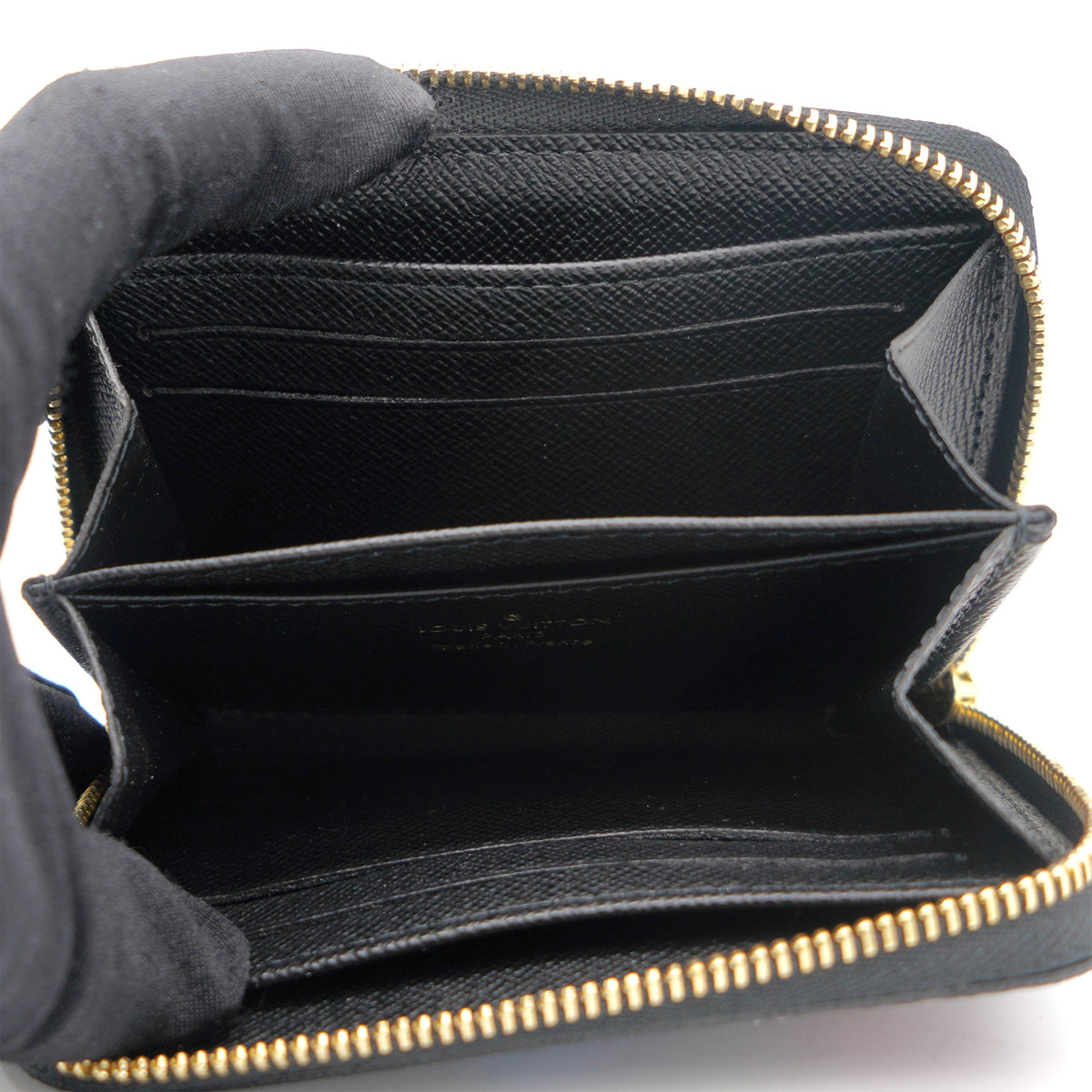 Louis-vuitton Game On Zippy Coin Purse Black