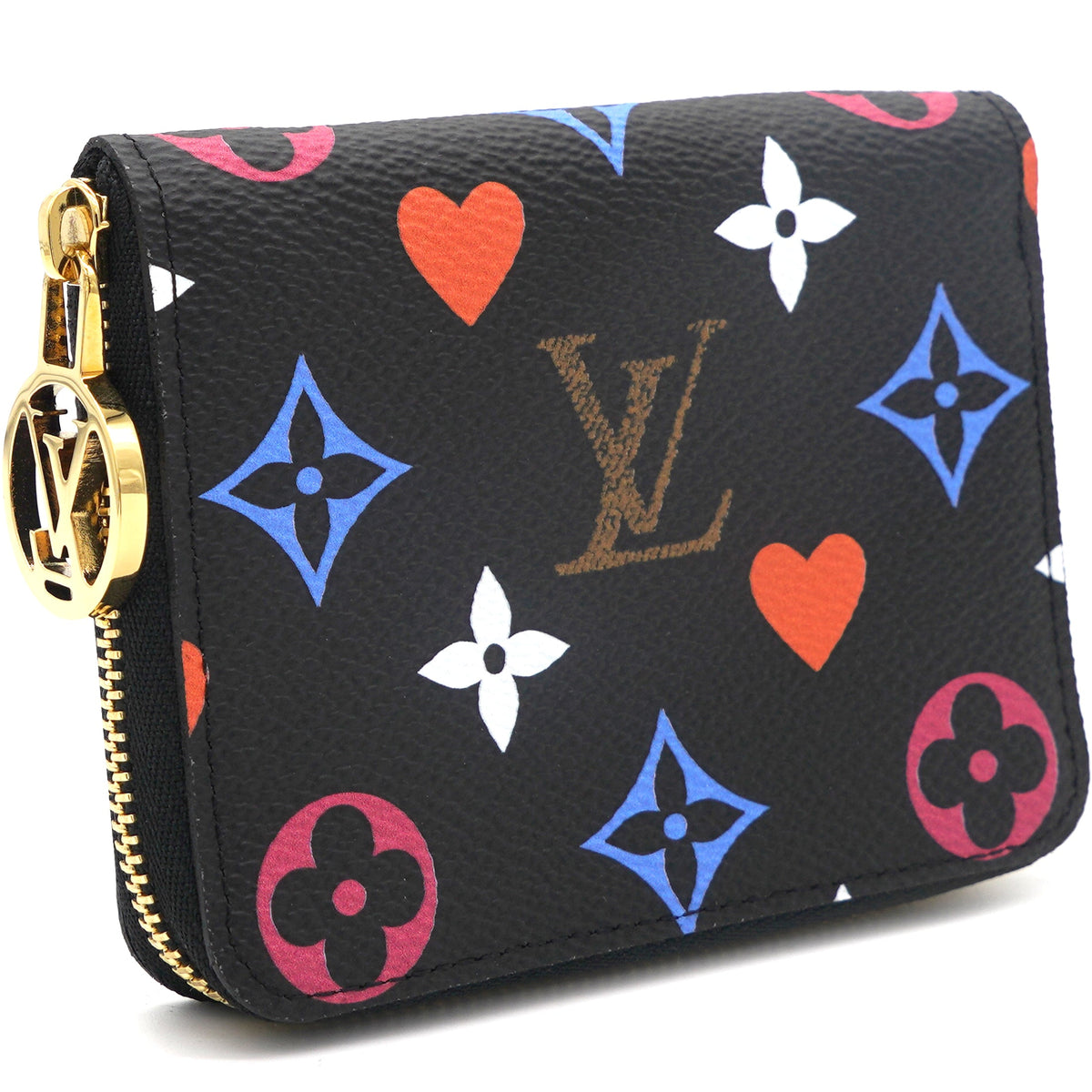 Louis-vuitton Game On Zippy Coin Purse Black