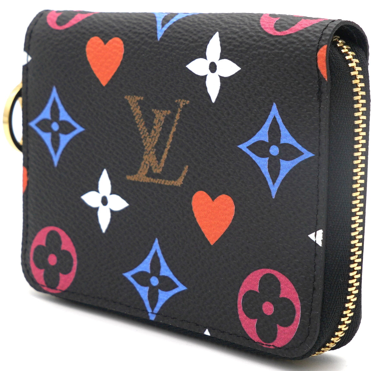 Louis-vuitton Game On Zippy Coin Purse Black