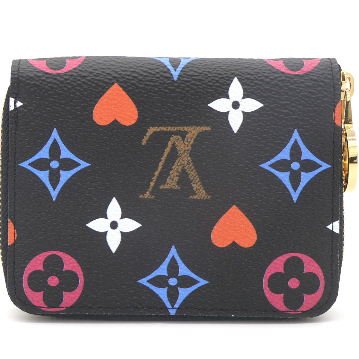 Louis-vuitton Game On Zippy Coin Purse Black