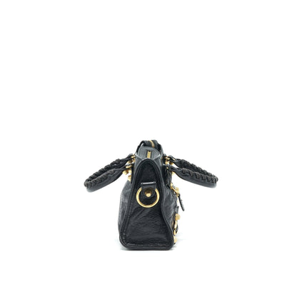 Balenciaga Mini City Black with GHW