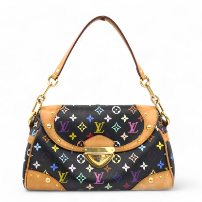 Louis-vuitton Monogram Multicolor Beverly MM Black