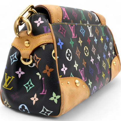Louis-vuitton Monogram Multicolor Beverly MM Black