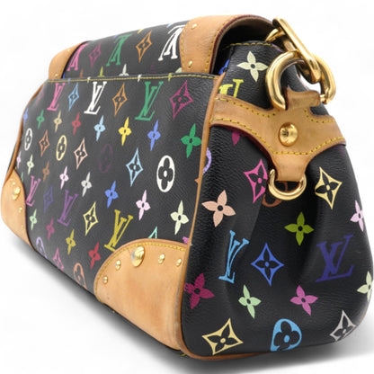 Louis-vuitton Monogram Multicolor Beverly MM Black
