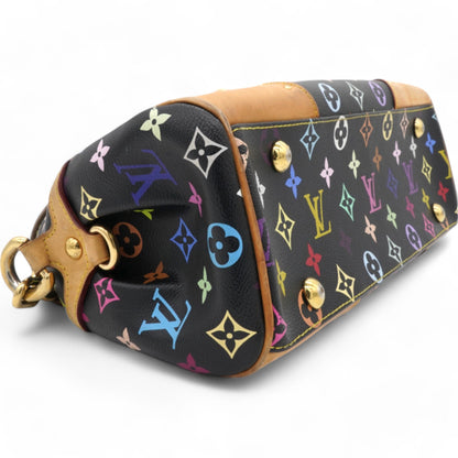 Louis-vuitton Monogram Multicolor Beverly MM Black