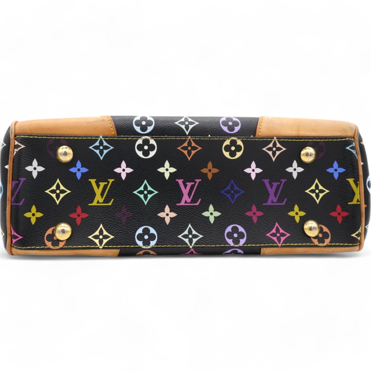 Louis-vuitton Monogram Multicolor Beverly MM Black