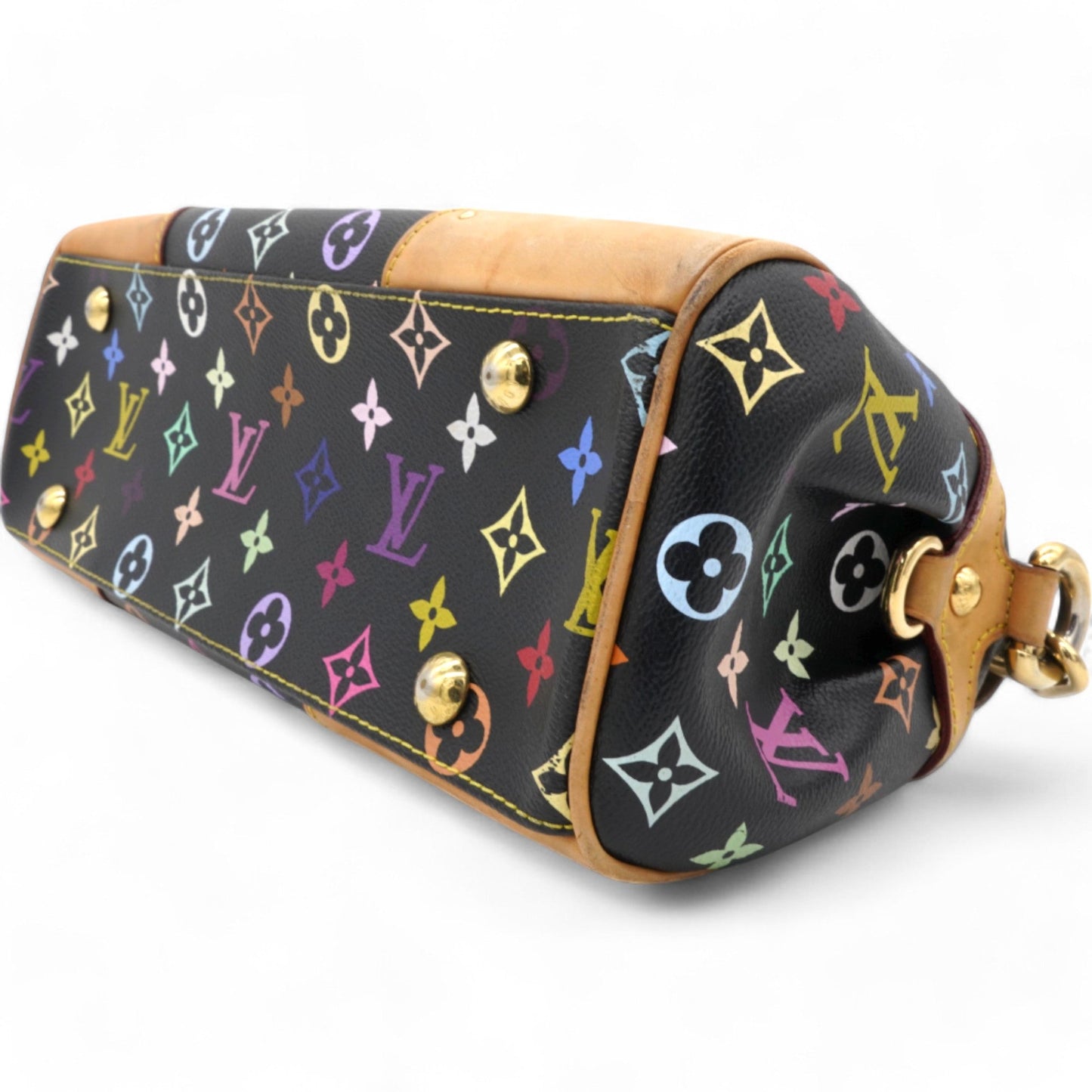 Louis-vuitton Monogram Multicolor Beverly MM Black