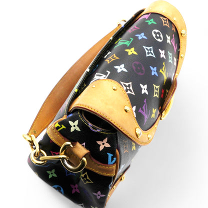 Louis-vuitton Monogram Multicolor Beverly MM Black