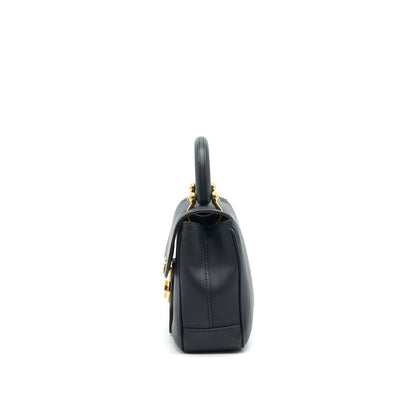 Burberry Small DK88 Top Handle Bag Black
