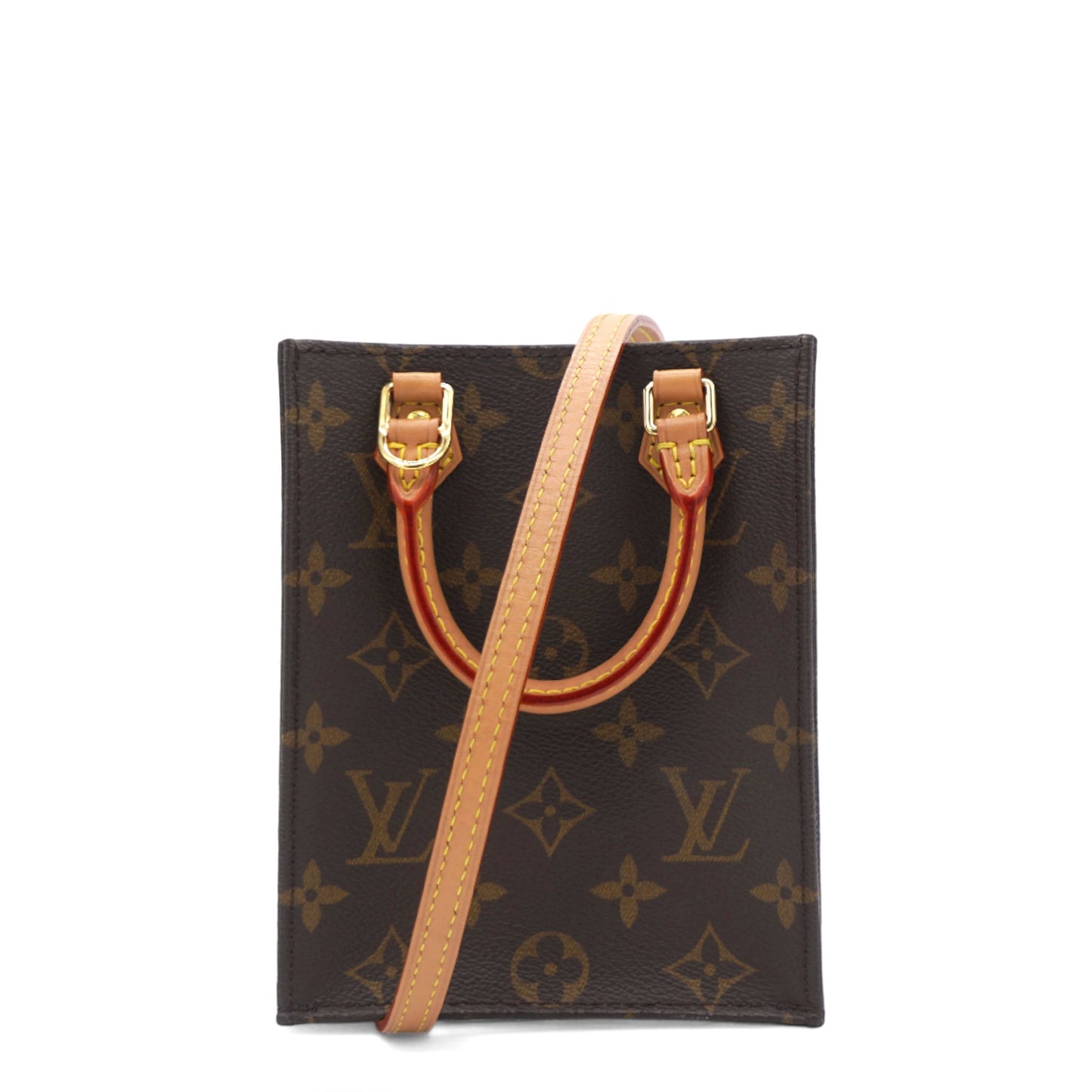 Louis-vuitton Monogram Canvas Petit Sac Plat Bag