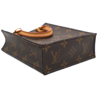 Louis-vuitton Monogram Canvas Petit Sac Plat Bag
