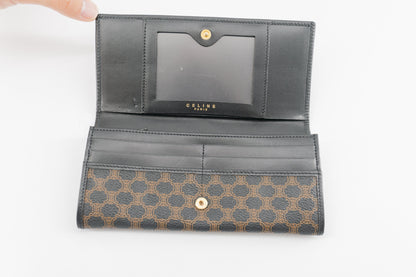 Celine Macadam long wallet