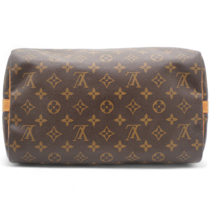 Louis-vuitton Monogram Speedy 30 with Shoulder Strap