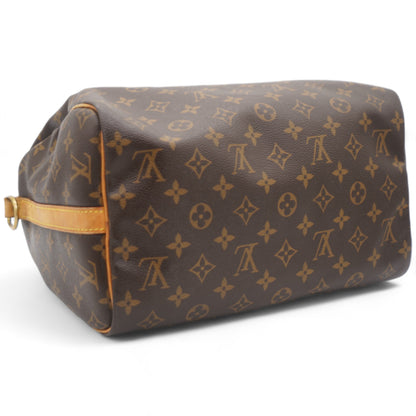 Louis-vuitton Monogram Speedy 30 with Shoulder Strap