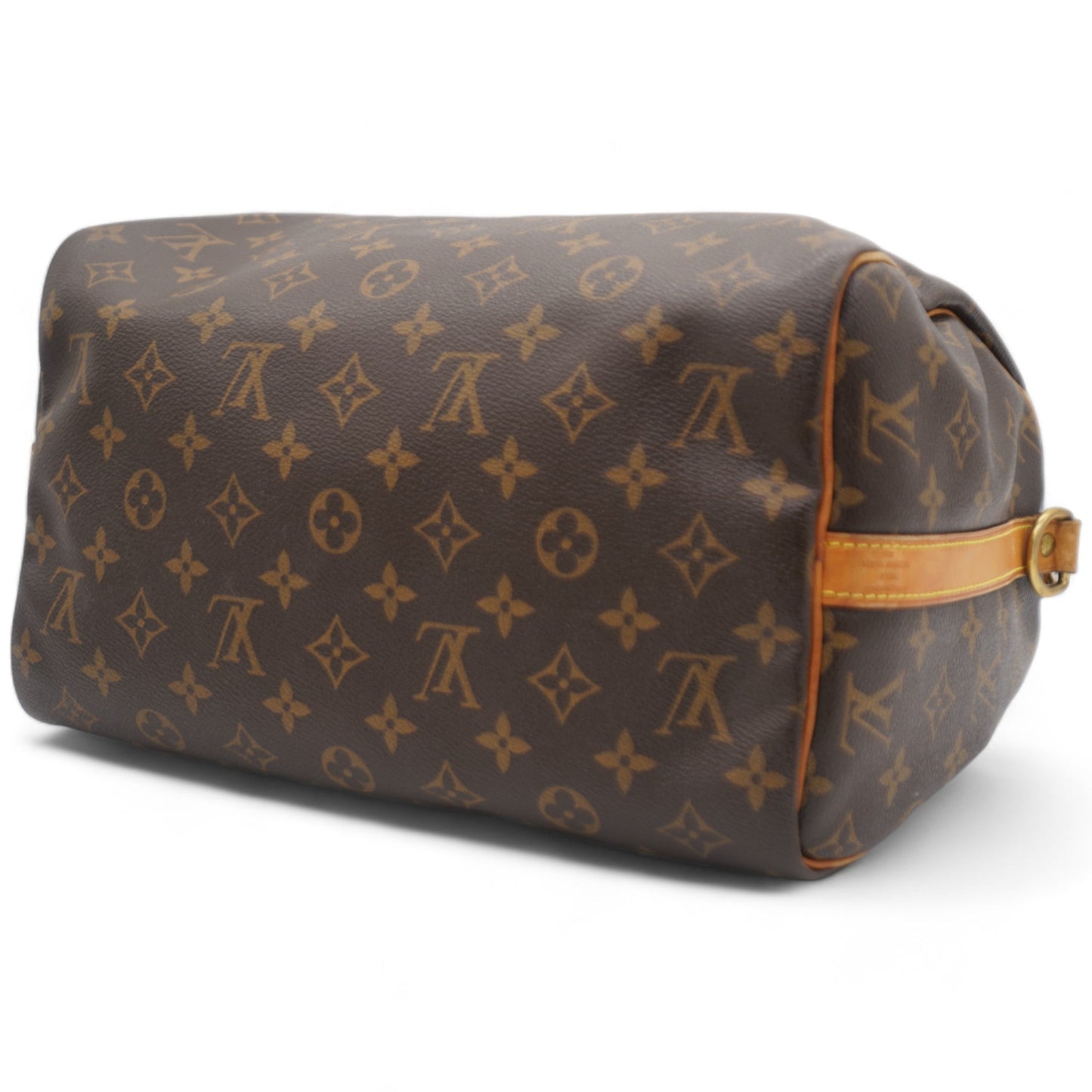 Louis-vuitton Monogram Speedy 30 with Shoulder Strap