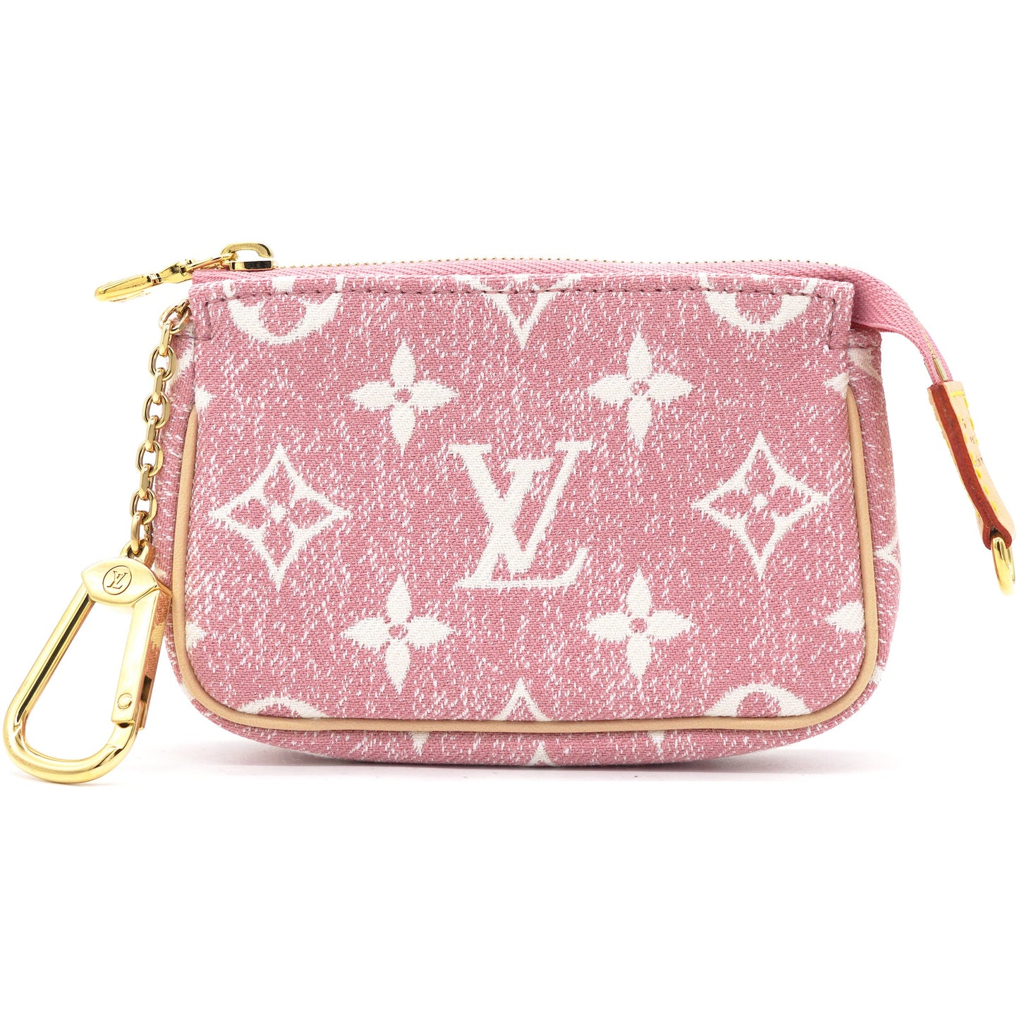Louis-vuitton Micro Pochette Accessories Pink Denim