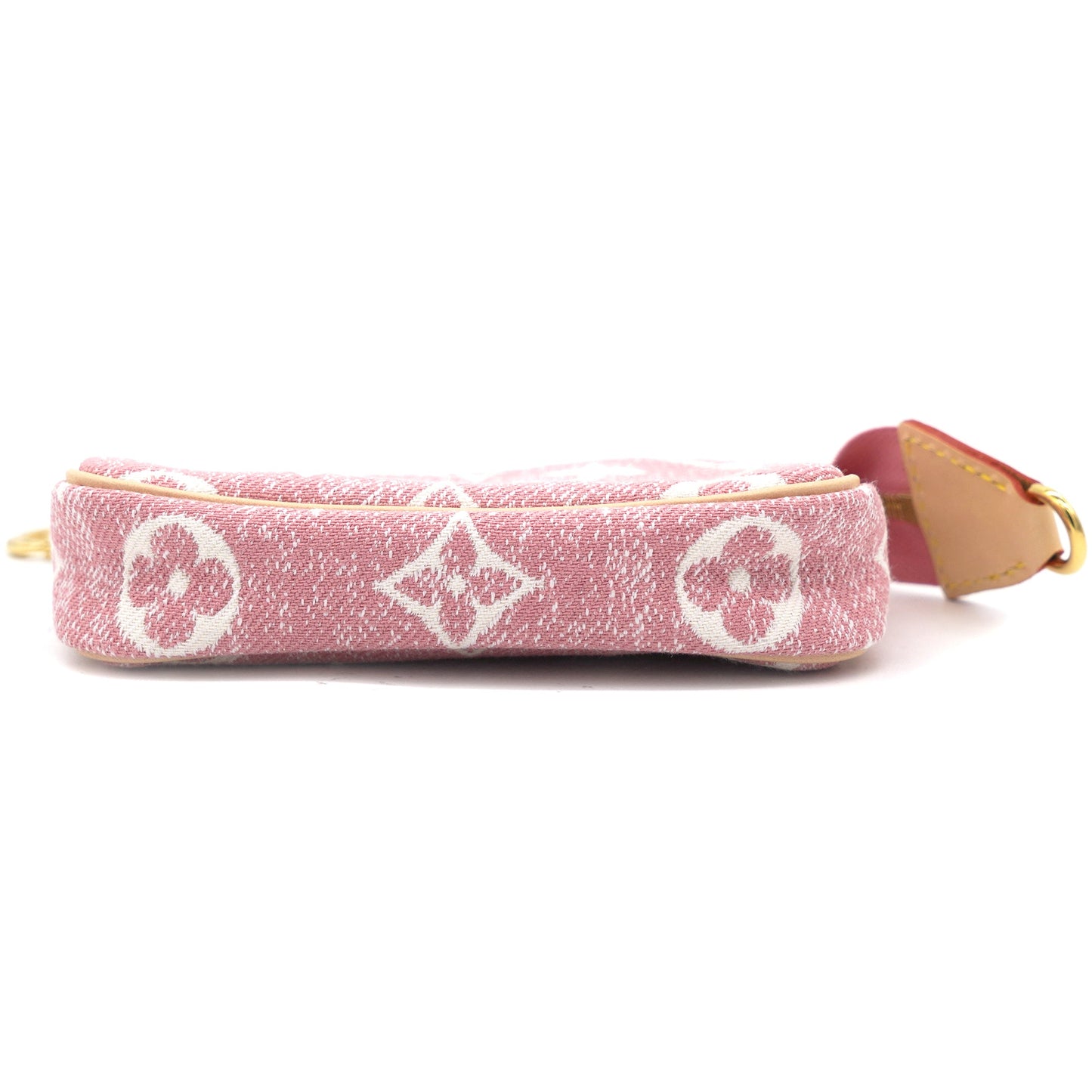 Louis-vuitton Micro Pochette Accessories Pink Denim