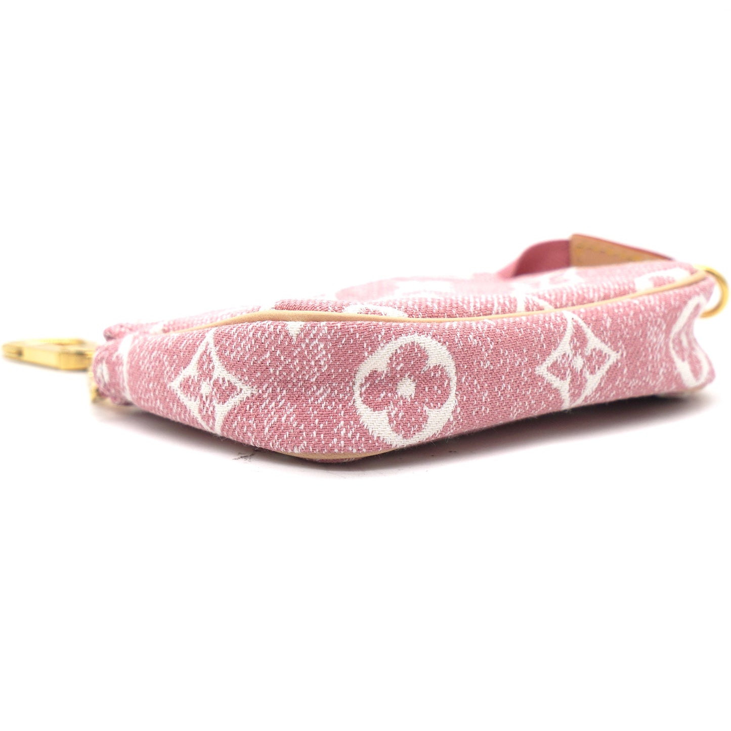Louis-vuitton Micro Pochette Accessories Pink Denim