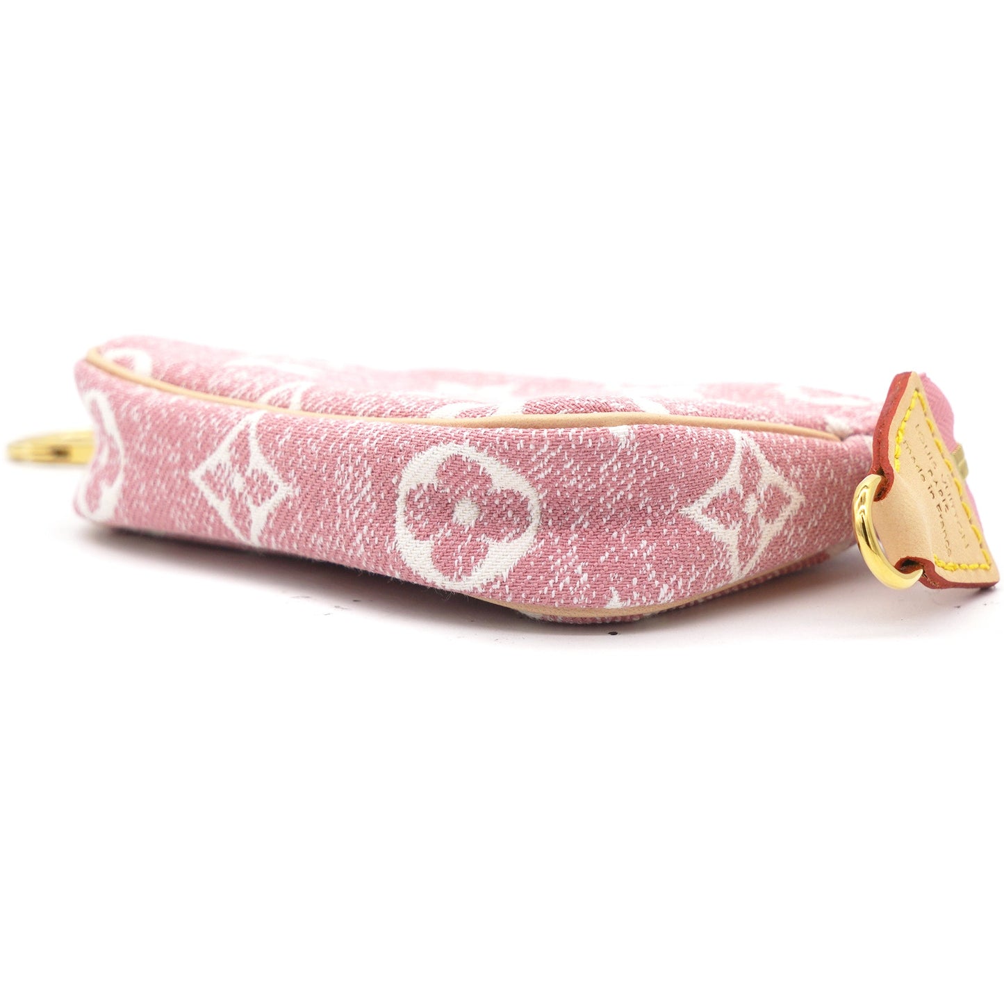 Louis-vuitton Micro Pochette Accessories Pink Denim