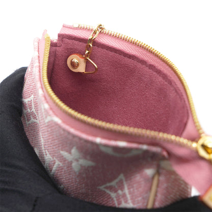 Louis-vuitton Micro Pochette Accessories Pink Denim