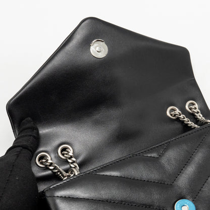 Saint Laurent/YSL Small Loulou Bag Calfskin Black SHW