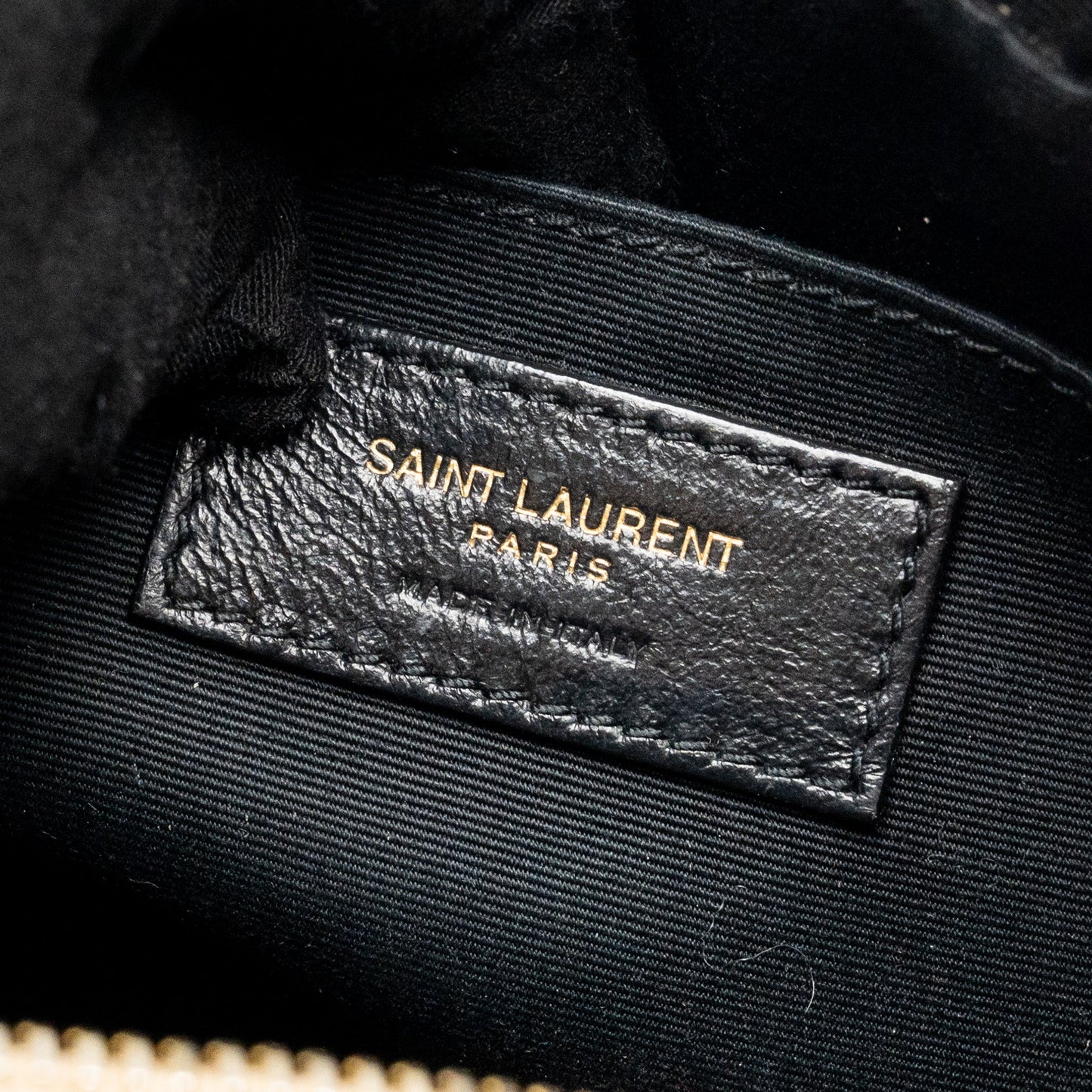 Saint Laurent/YSL Lou Camera Bag Calfskin Beige GHW