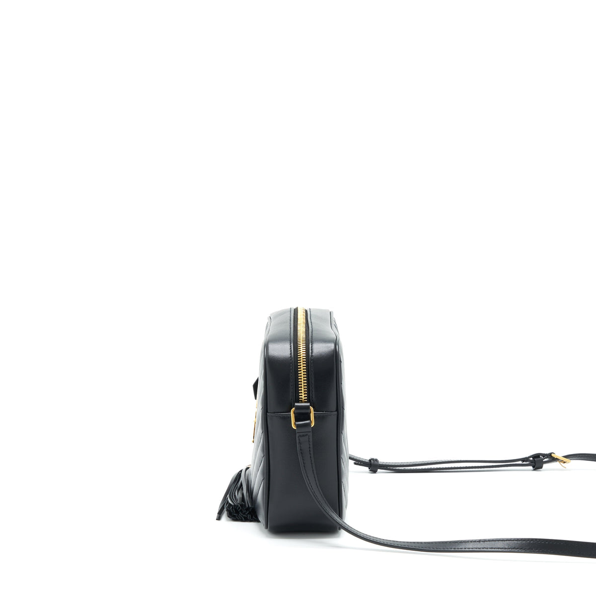 Saint Laurent/YSL Lou Camera Bag Calfskin Black GHW