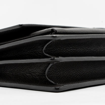 Saint Laurent/YSL Medium Sunset Bag Calfskin Grey SHW