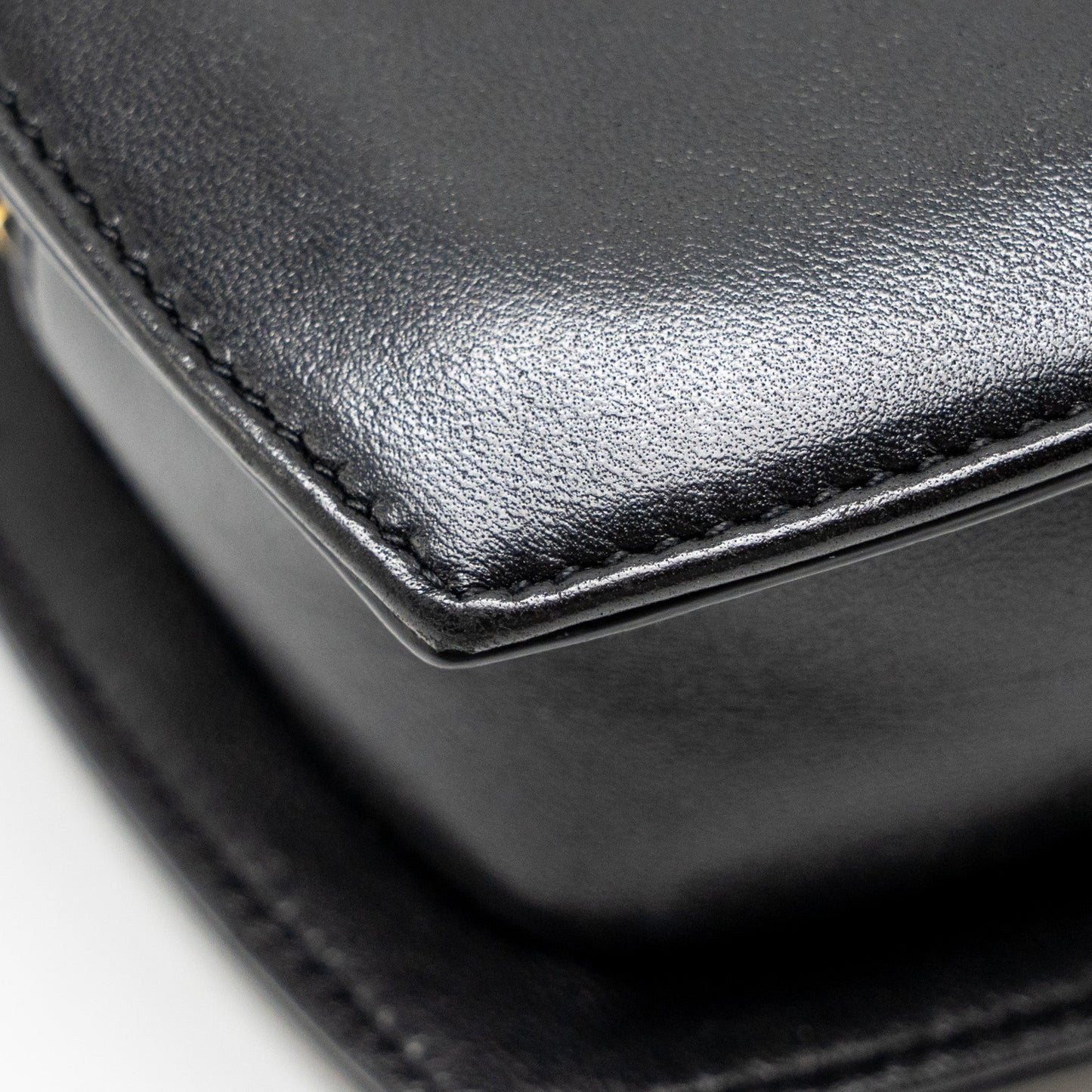 Saint Laurent/YSL Love Heart Clutch Lambskin Black GHW