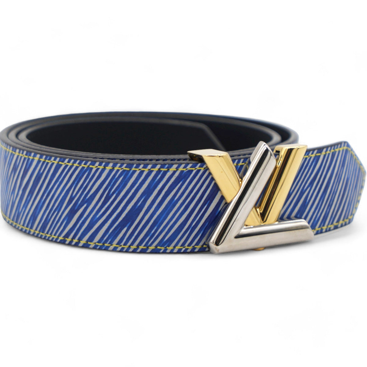 Louis-vuitton Epi Twist It Cuff 19 Denim Light