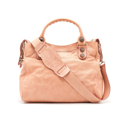 Balenciaga GIANT 21 Tote Bag Pink RGHW