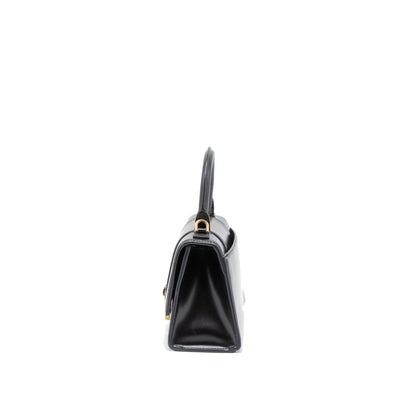 Balenciaga Hourglass XS Calfskin Black GHW
