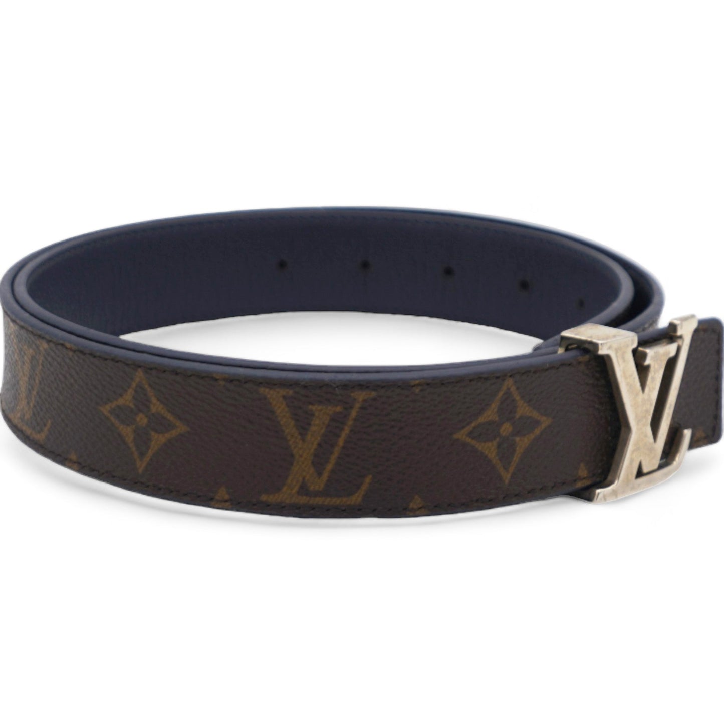 Louis-vuitton Monogram 34mm LV Initiales Belt 85mm