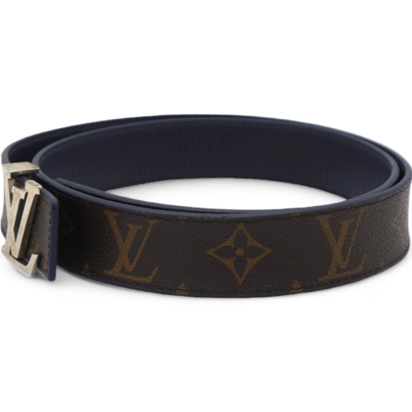 Louis-vuitton Monogram 34mm LV Initiales Belt 85mm