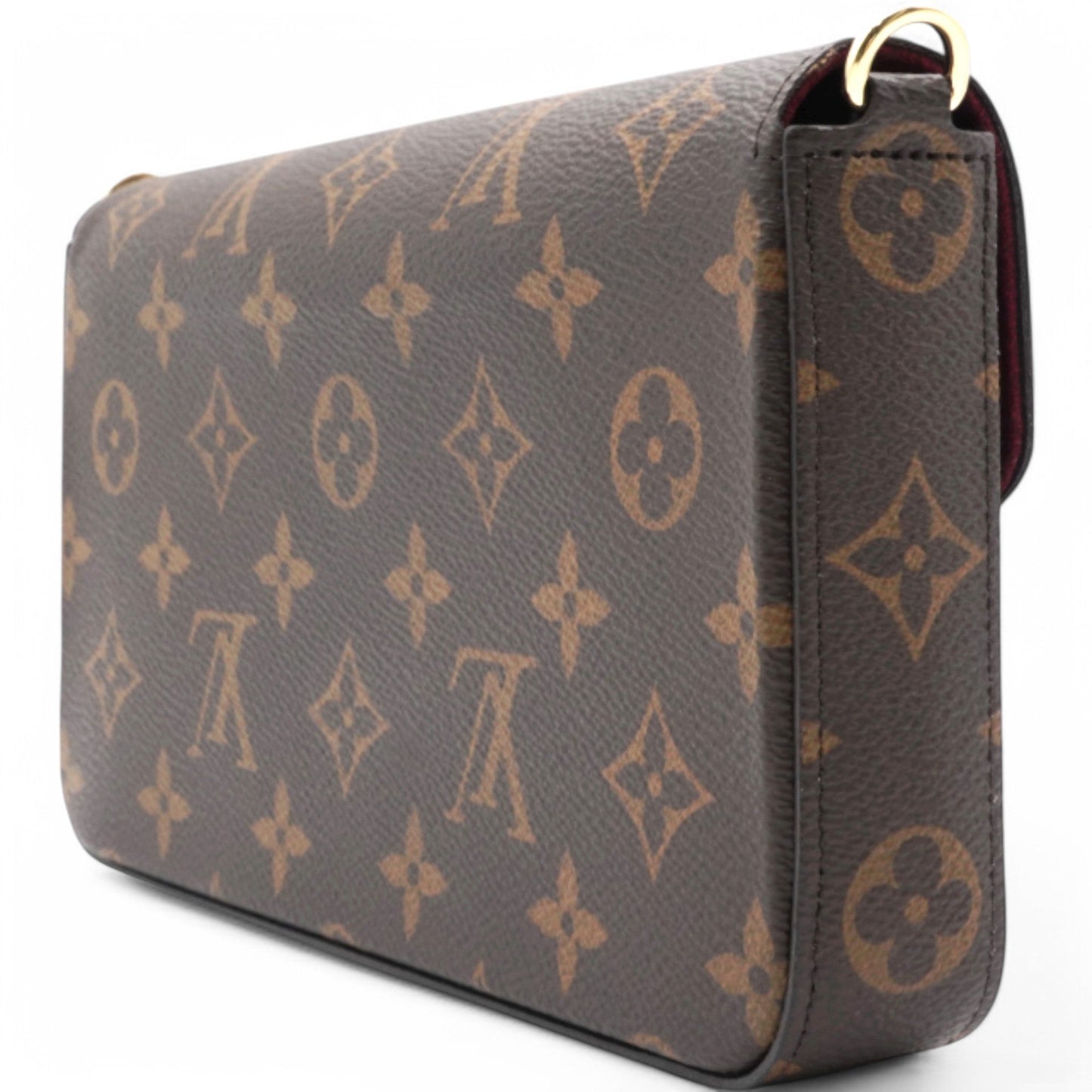 Louis-vuitton Monogram Pochette Felicie Chain Wallet