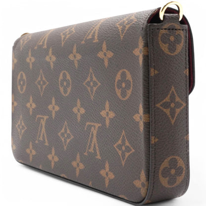 Louis-vuitton Monogram Pochette Felicie Chain Wallet