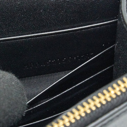 Saint Lauren  Kate wallet on chain with Tassel black GHW