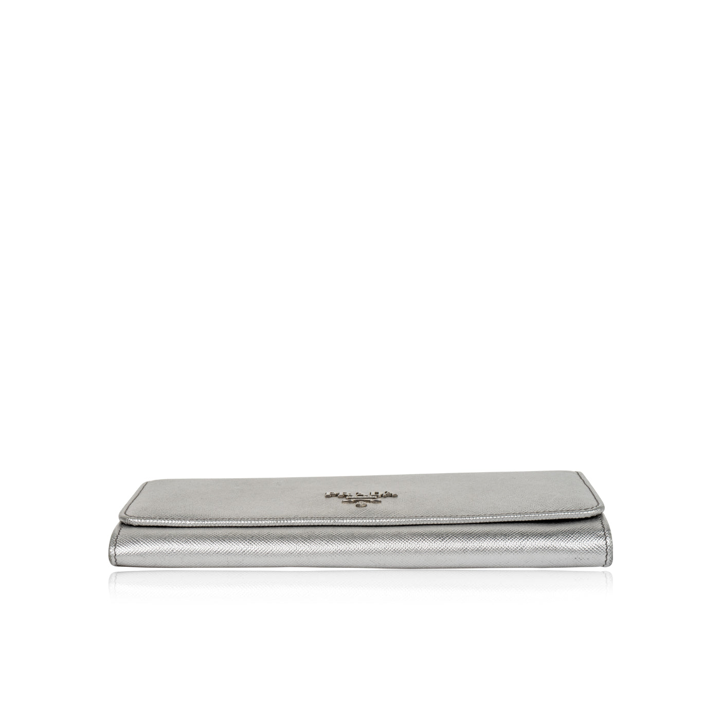 Metallic Saffiano Wallet