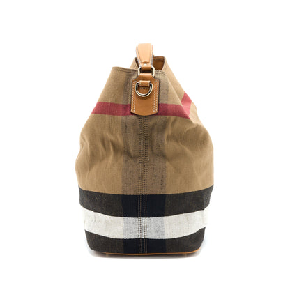 Burberry Bucket Bag Canvas Multicolour GHW