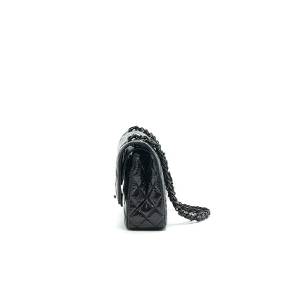 Chanel Medium Classic Double Flap Bag Shiny Crumpled Calfskin