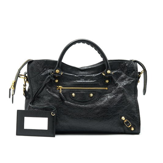 Balenciaga GIANT CITY BAG BLACK