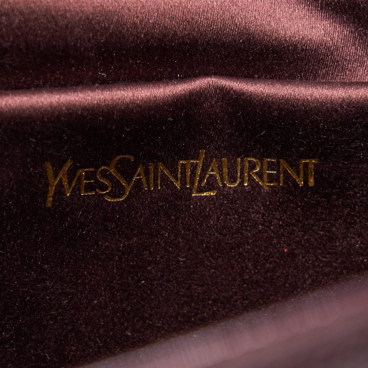 YSL Patent Leather Clutch