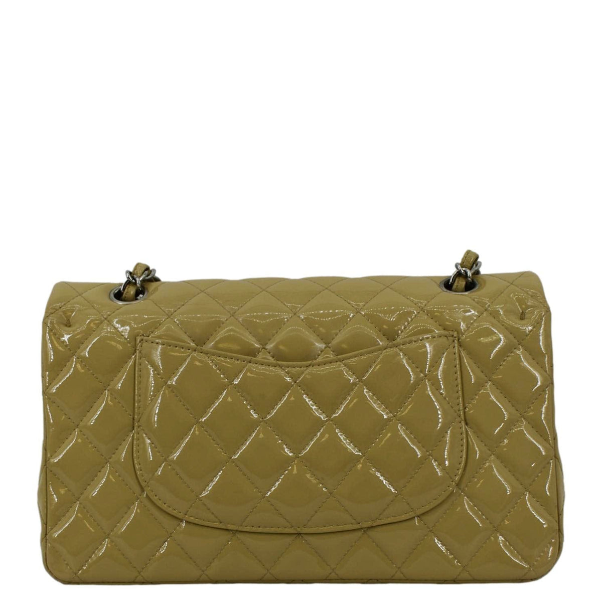 Chanel Classic Jumbo Double Flap Quilted Leather Shoulder Bag Beige